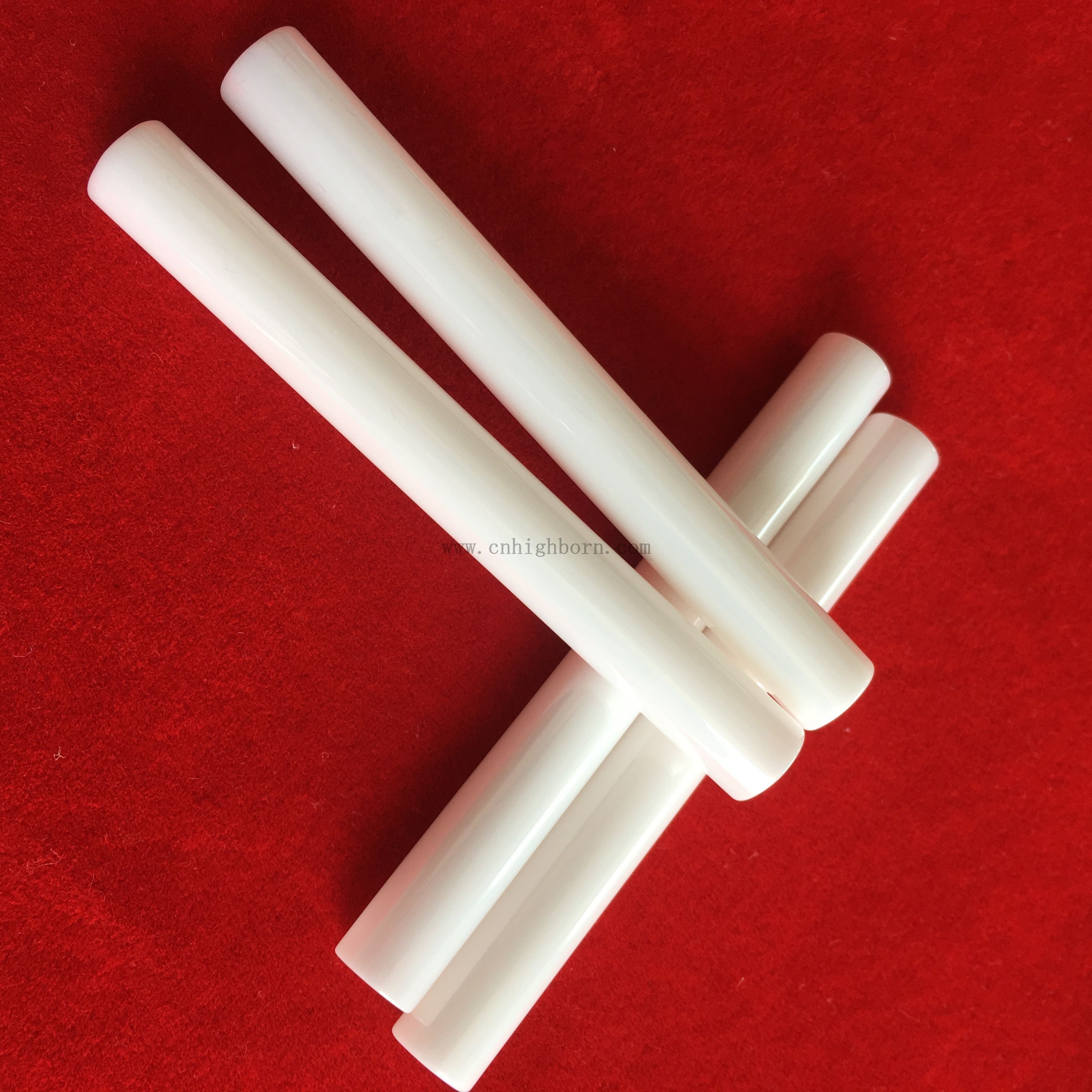 Smooth Yttria stabilisé YSZ ZRO2 Zirconi le tube céramique des deux côtés s'ouvre