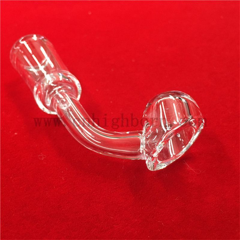 banger de verre en quartz transparent