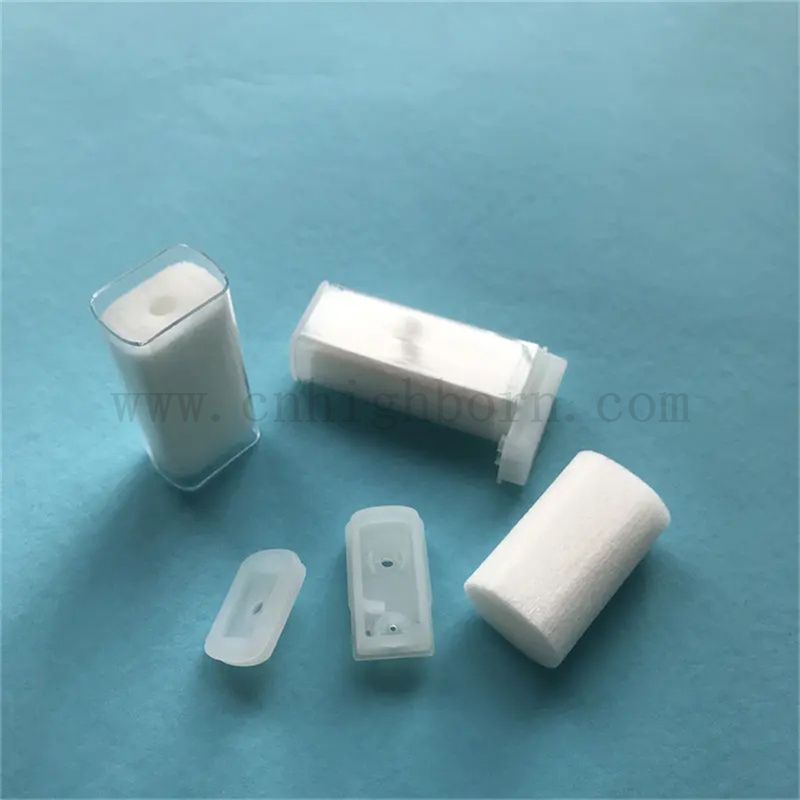 Mousse de fusion chaude sans colle animal de compagnie de stockage d'huile intégrée pour la cigarette électronique 