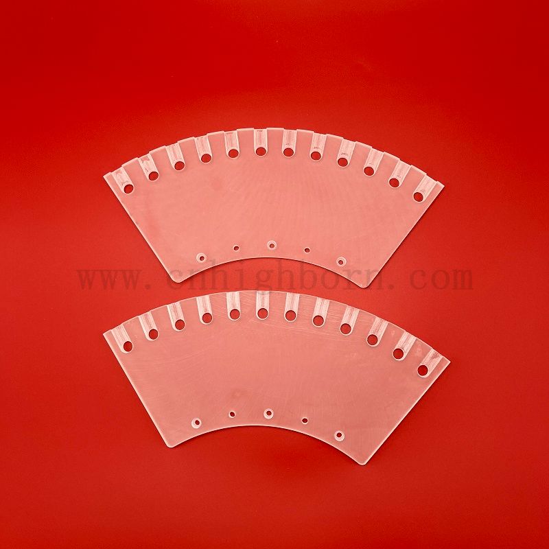  UV Plaque de quartz sur la silice fusionnée personnalisée JGS2