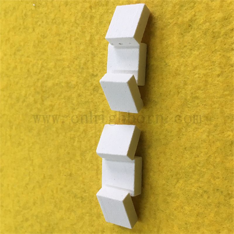 Plate carrée du diffuseur d'arôme de bloc parfumé à la céramique poreuse personnalisée