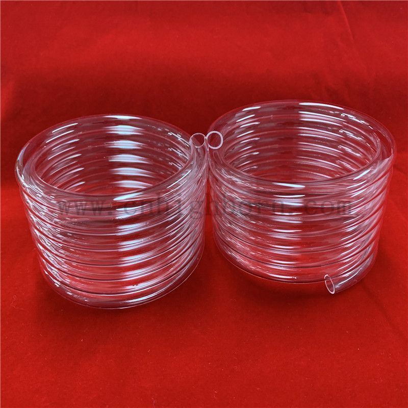 tube en spirale transparent