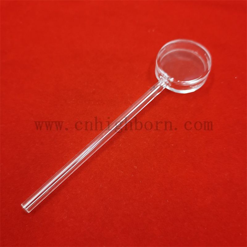 cuvette en verre transparent