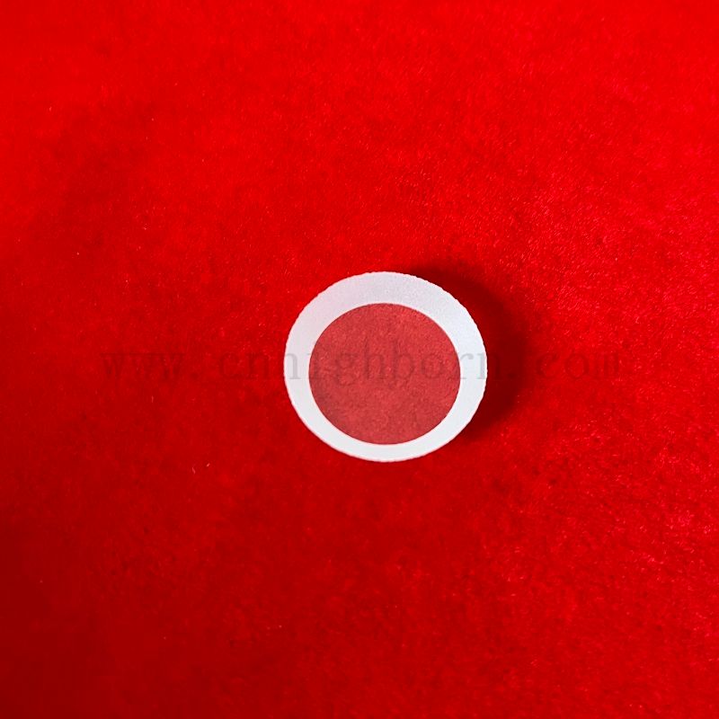 Lentilles en verre de quartz à bords tranchants pour lampes de poche