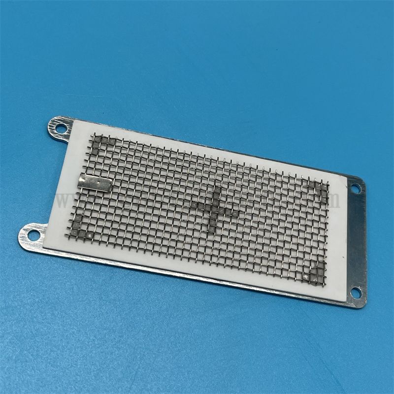 Impression d'écran en métal feuille d'ozone Alumine Céramique O3 Plaque de sortie