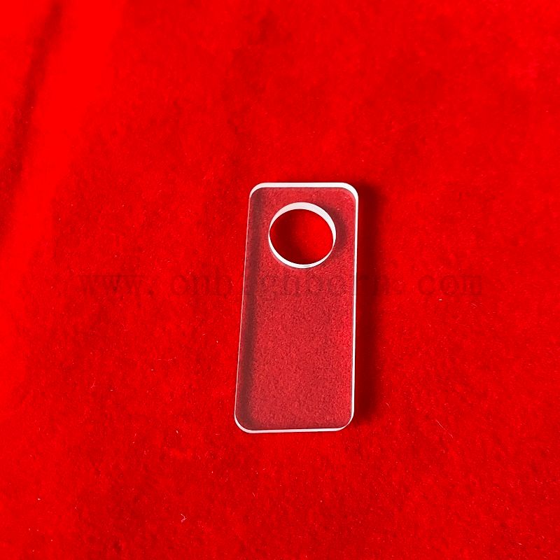 Plaque de verre en verre transparent Plate de silice de broyage de silice