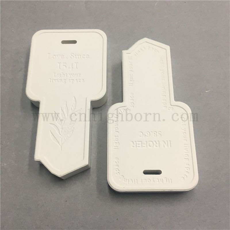 Logo à un seul côté personnalisé Plaque d'arôme Plaque de parfum ménage Évaporation du parfum Diffuseur