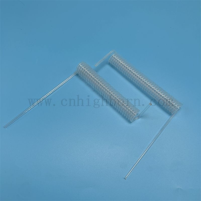 tube de bobine de quartz