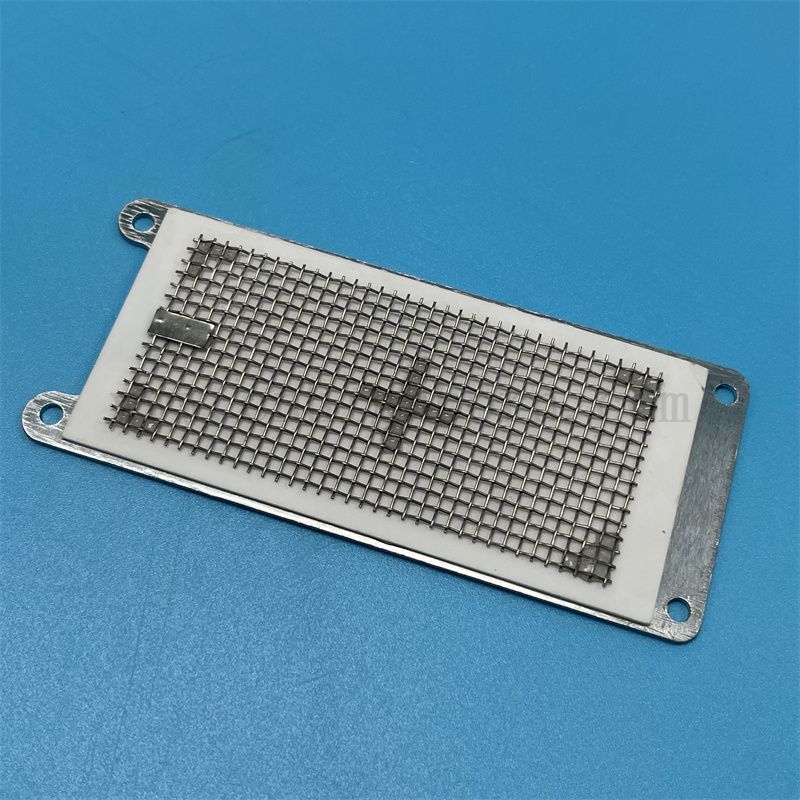 Impression d'écran en métal feuille d'ozone Alumine Céramique O3 Plaque de sortie