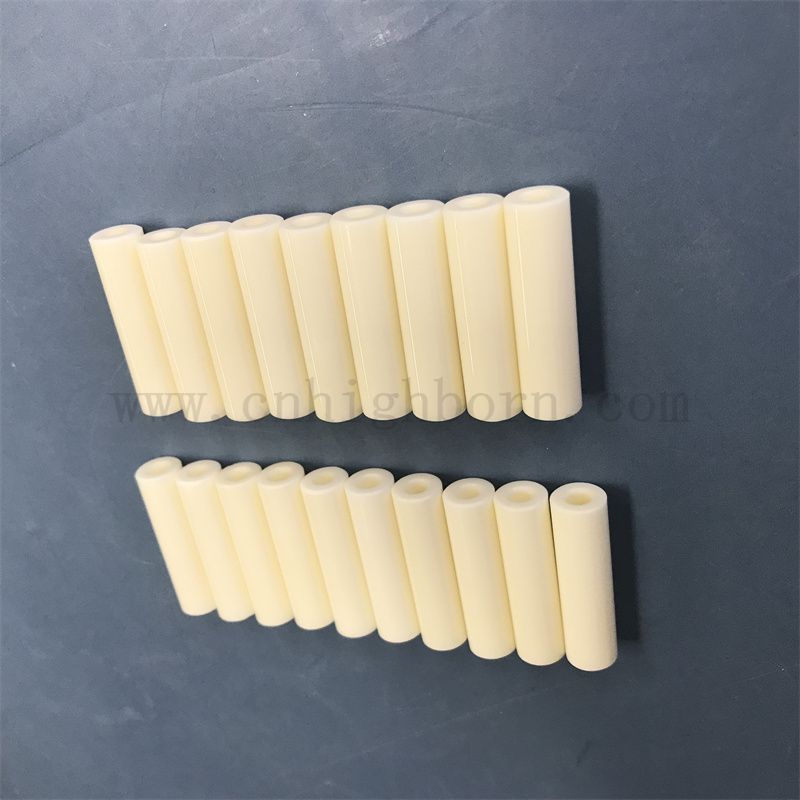 Personnalisé 99% AL2O3 Miroir Polirure Alumine en céramique Isolation Tube