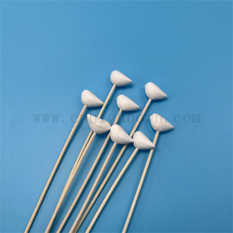 Mini forme personnalisée céramique non parfumée elle-même en plâtre gypse arôme roseau diffuseur oiseau pierre