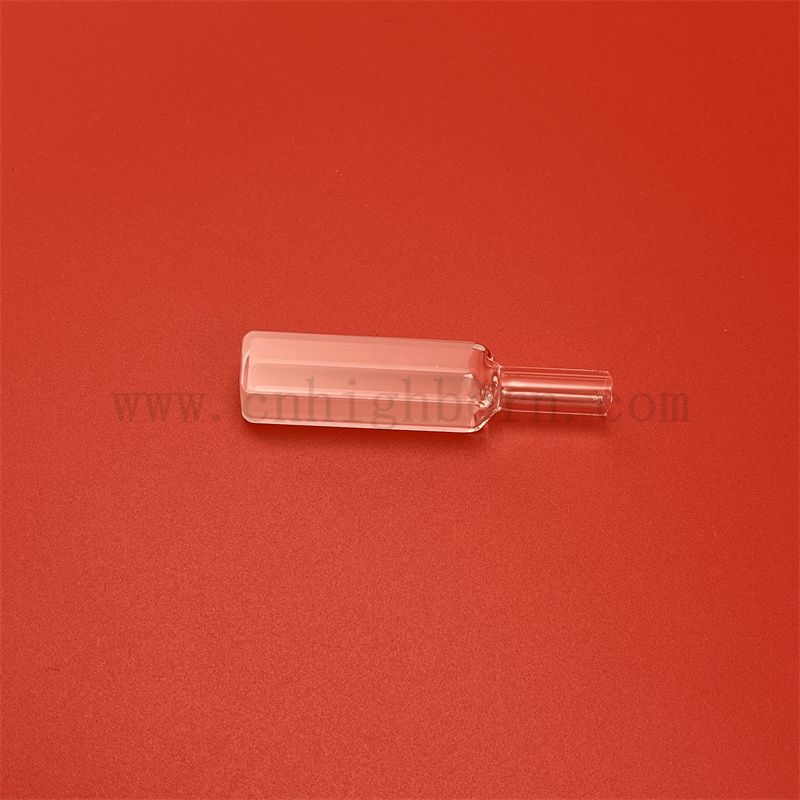 Fluoromètre UV Spectrophotomètre en verre Cuvette Path Longueur 10 mm Quartz CUVETTE rectangulaire avec joint gradué