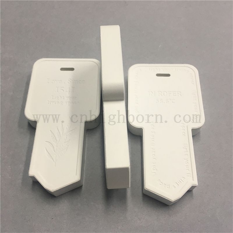 Logo à un seul côté personnalisé Plaque d'arôme Plaque de parfum ménage Évaporation du parfum Diffuseur