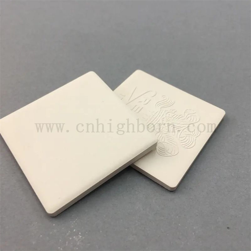 Féditeur de géomatique de gypse de gypse de logo personnalisée Plaque de diffuseur d'huile essentielle