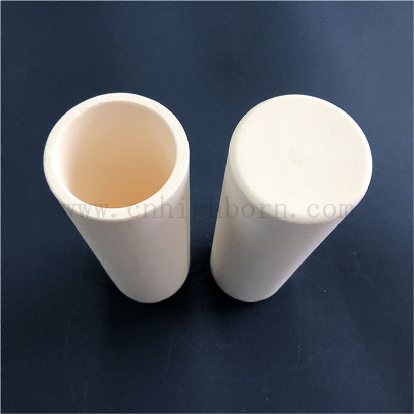 Magnésie réfractaire en céramique MGO Magnésium Oxyde CRUCIBLE UTILISÉ POUR