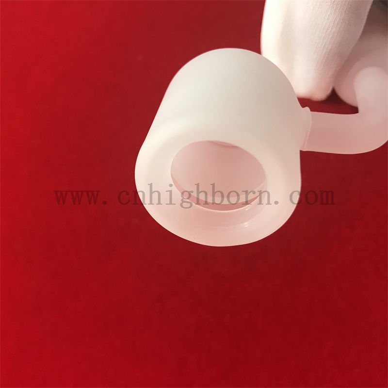  banger de quartz opaque plat