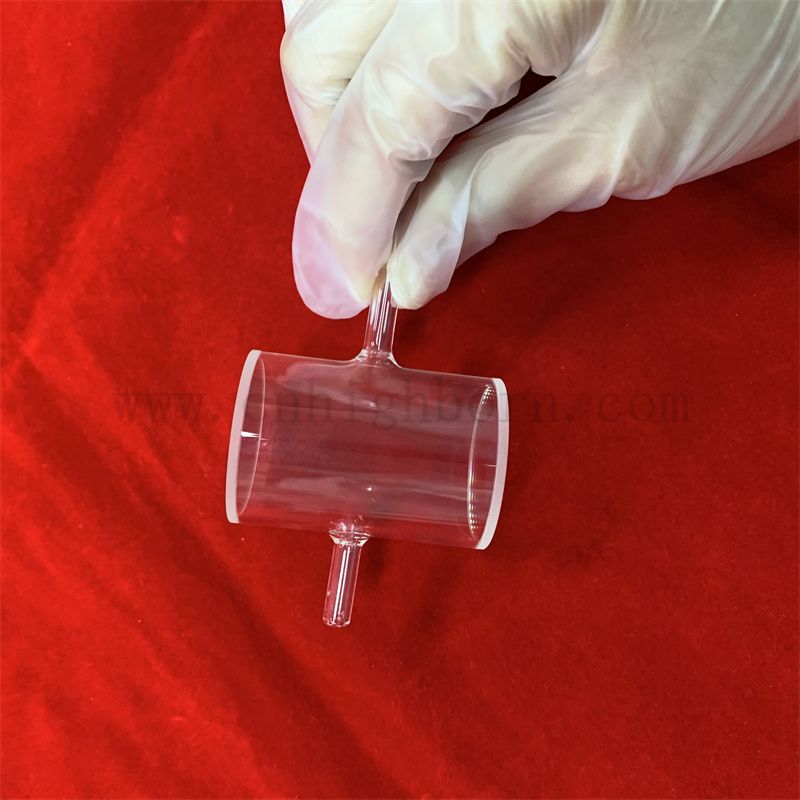 Cellule ronde de spectrom&egrave;tre de laboratoire