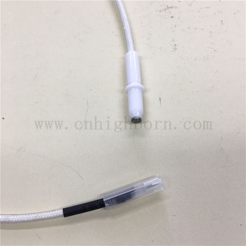 Longueur de fil personnalisé Alumine Bougie d'allumage AL2O3 Céramique Gas de poêle