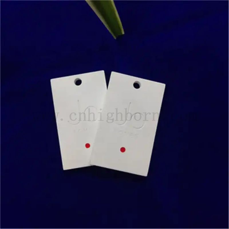 Logo Perme de plâtre en céramique à suspension personnalisée Pierre d'aromathérapie pour le diffuseur d'arôme de voiture