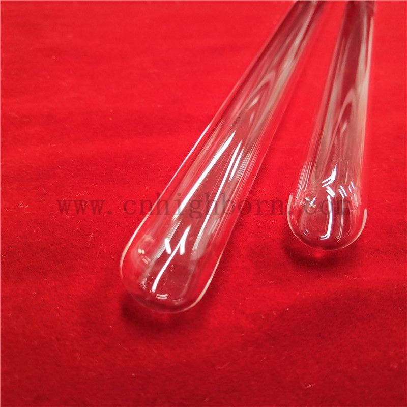 tube en verre de quartz 