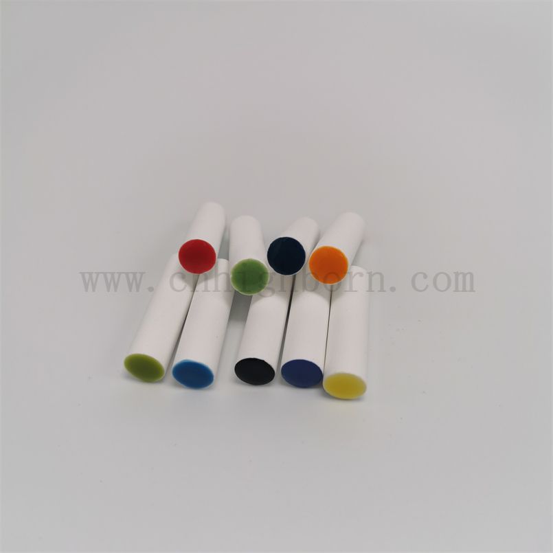 Couleur de voiture vitrée Aromatherapy Stick Essential Huile essentielle Porous Vole en céramique