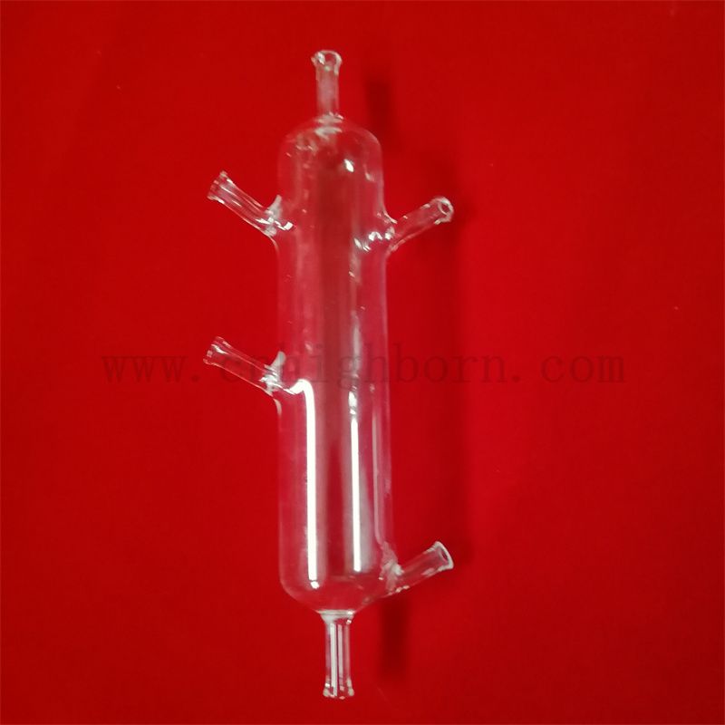 Pyrolyse de digestion en verre transparent à haute pureté de haute pureté