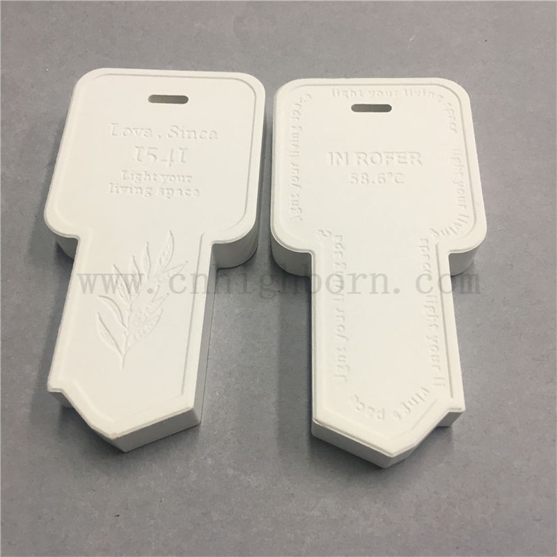 Logo à un seul côté personnalisé Plaque d'arôme Plaque de parfum ménage Évaporation du parfum Diffuseur