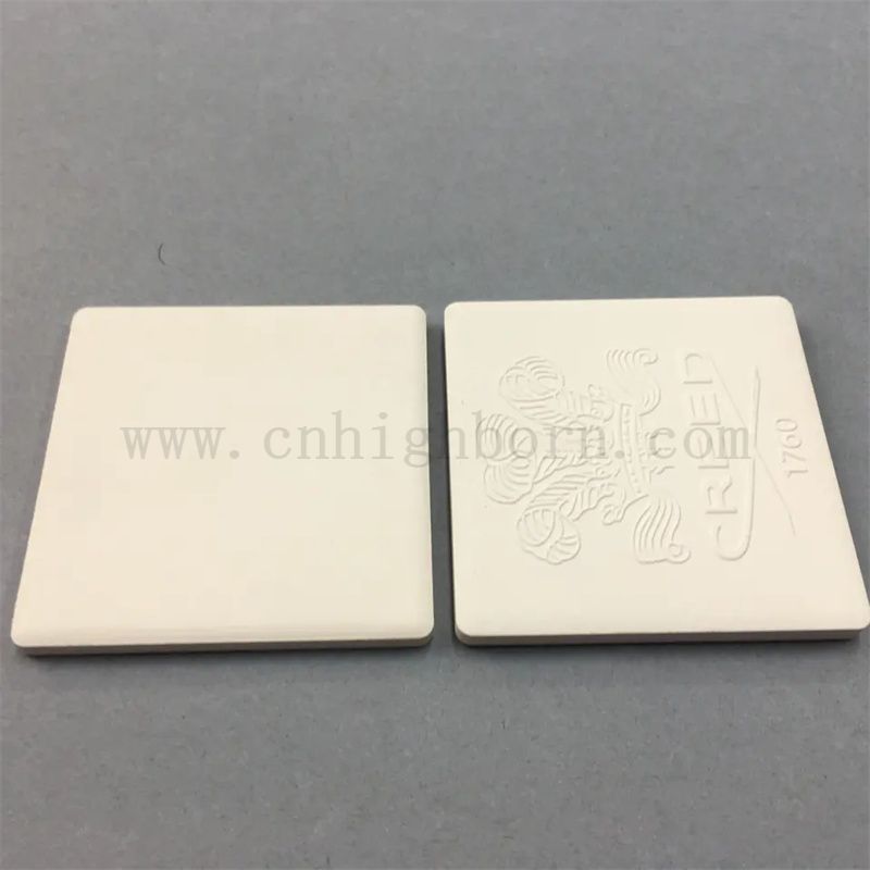 Féditeur de géomatique de gypse de gypse de logo personnalisée Plaque de diffuseur d'huile essentielle