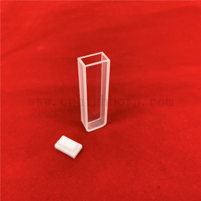 Transmittance UV de laboratoire 1,7 ml Spectrophotomètre CUVETTE 2 COMPRES CELLEMENT DE VERRE OPTIQUE STANDAR