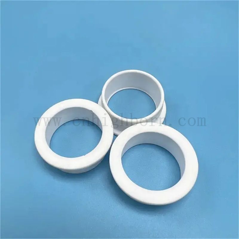 Haute pureté à 99% de laveuse en céramique de nitrure de bore avec manche BN à fente