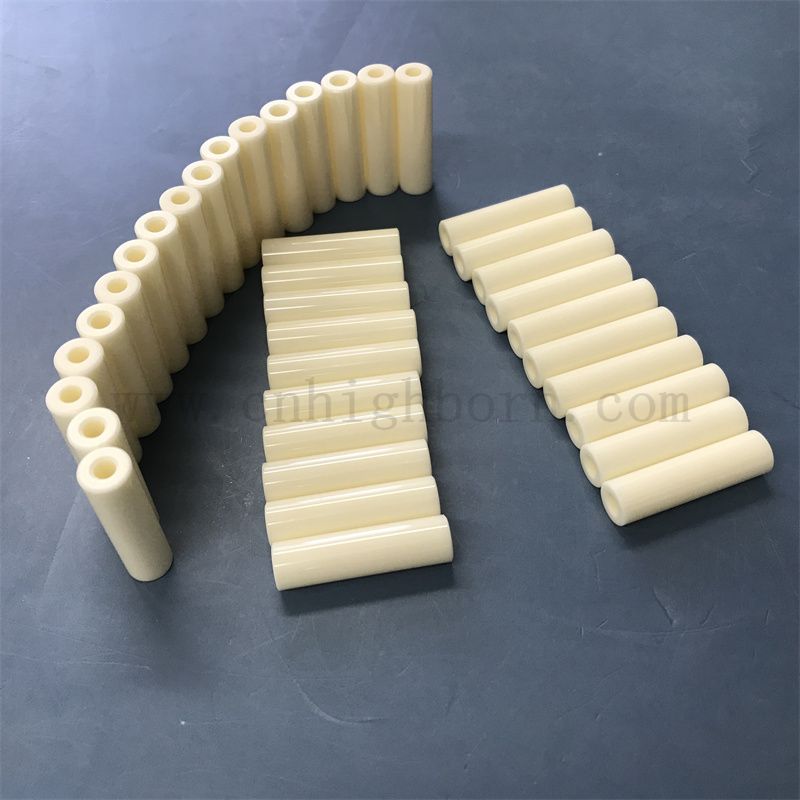 Personnalisé 99% AL2O3 Miroir Polirure Alumine en céramique Isolation Tube