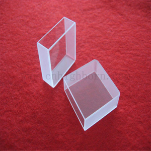 Cuvette en verre optique de la cuvette 3.5ml de quartz de spectrophotomètre du laboratoire 10mm