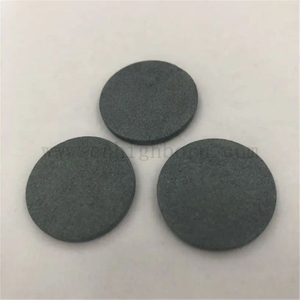 Plat en céramique poreux de SIC de porosité adapté aux besoins du client par disque de filtre en céramique de carbure de silicium