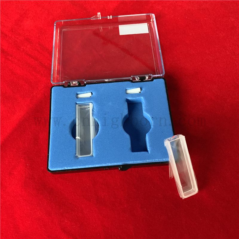 Transmittance UV de laboratoire 1,7 ml Spectrophotomètre CUVETTE 2 COMPRES CELLEMENT DE VERRE OPTIQUE STANDAR