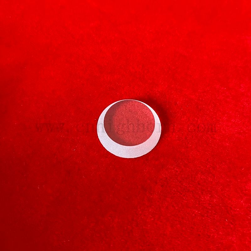 Lentilles en verre de quartz à bords tranchants pour lampes de poche