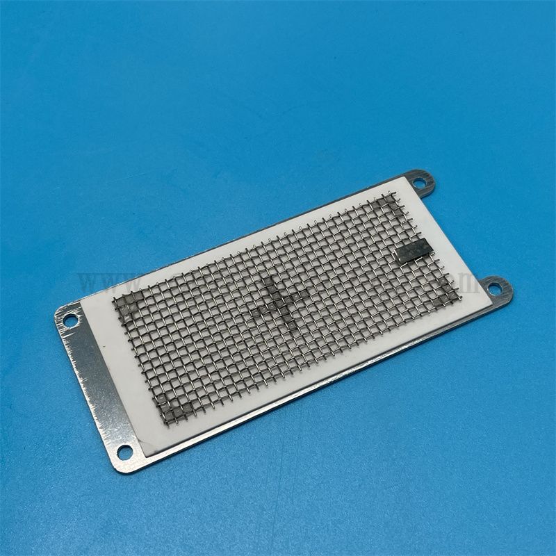 Impression d'écran en métal feuille d'ozone Alumine Céramique O3 Plaque de sortie