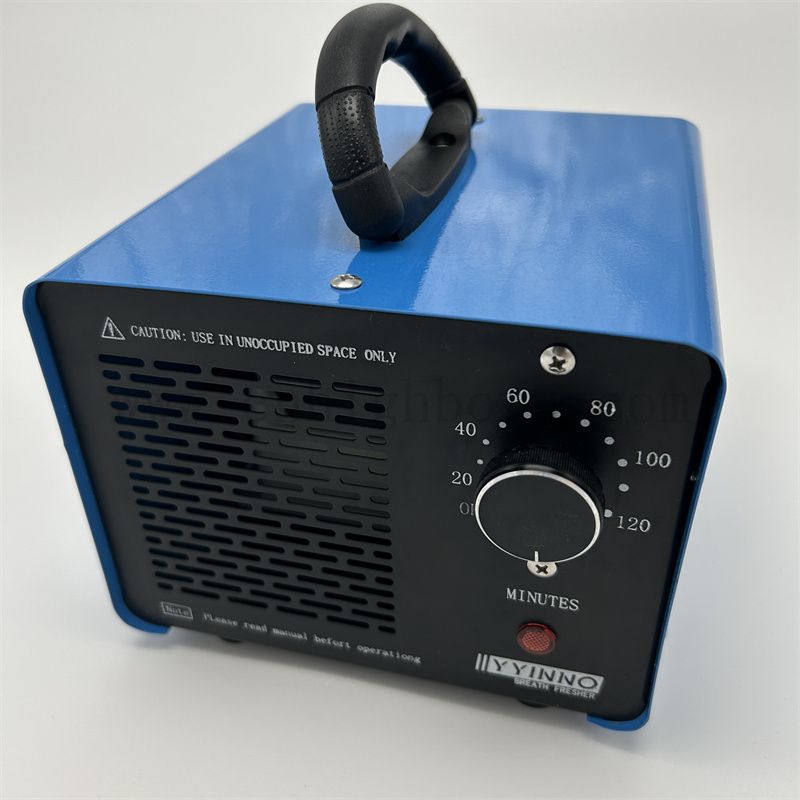 Dispositif d'ozone 220V 10 000 mg / h avec minuterie Blue Ozono Generator Machine O3 Purificateur d'air pour la maison