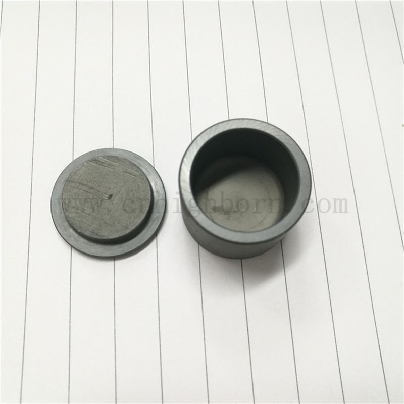 Chauffage volatil en céramique tasse à huile bonne performance du carbure de silicium en céramique fondant creuset