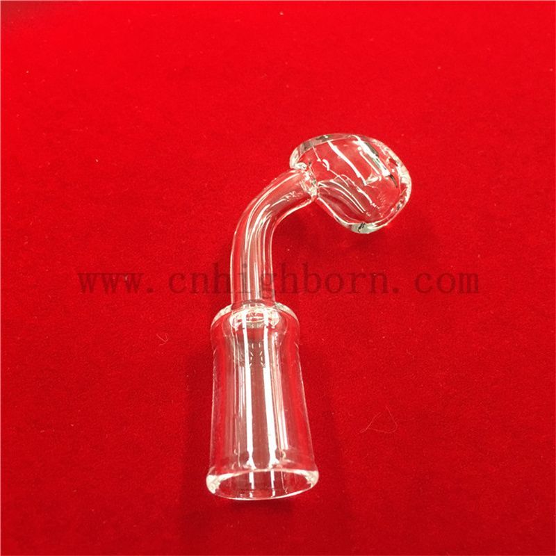 Résistance à haute température inclinée et bangeur en verre de silice fusionné haut de quartz