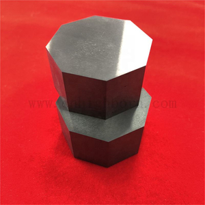 Feuille hexagonale en céramique polie du plat en céramique Si3N4 de nitrure de silicium