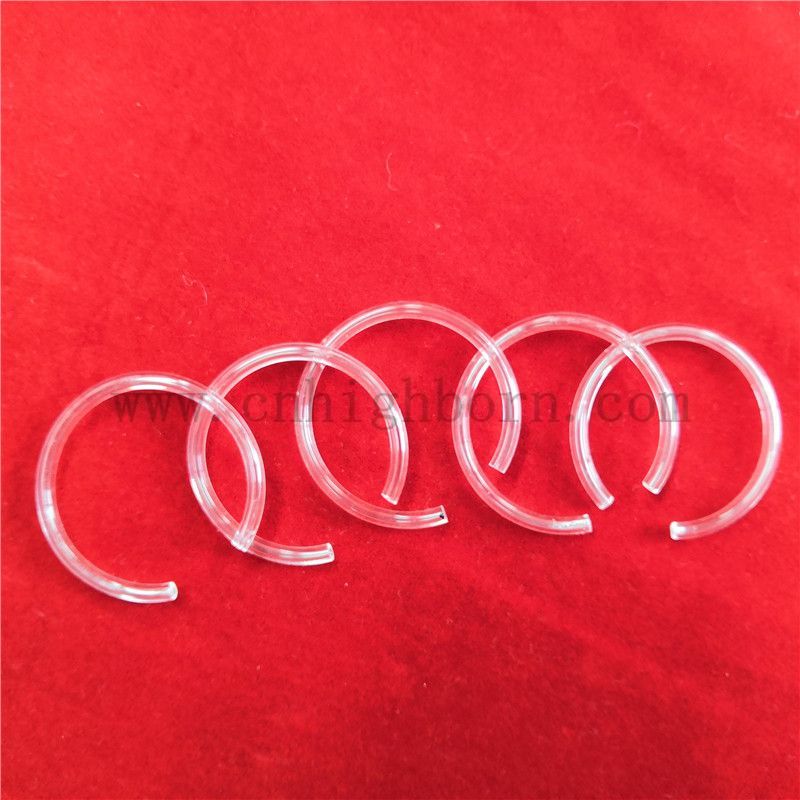 Clean à Clean Clean Fust Fuged Silica Quartz en verre