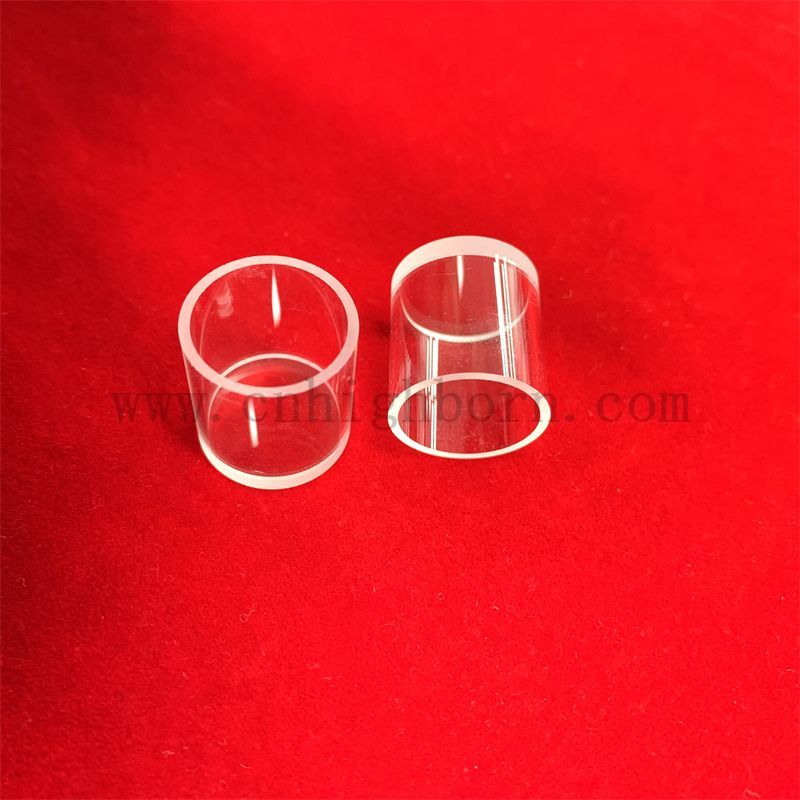 r&eacute;cipient en verre de quartz