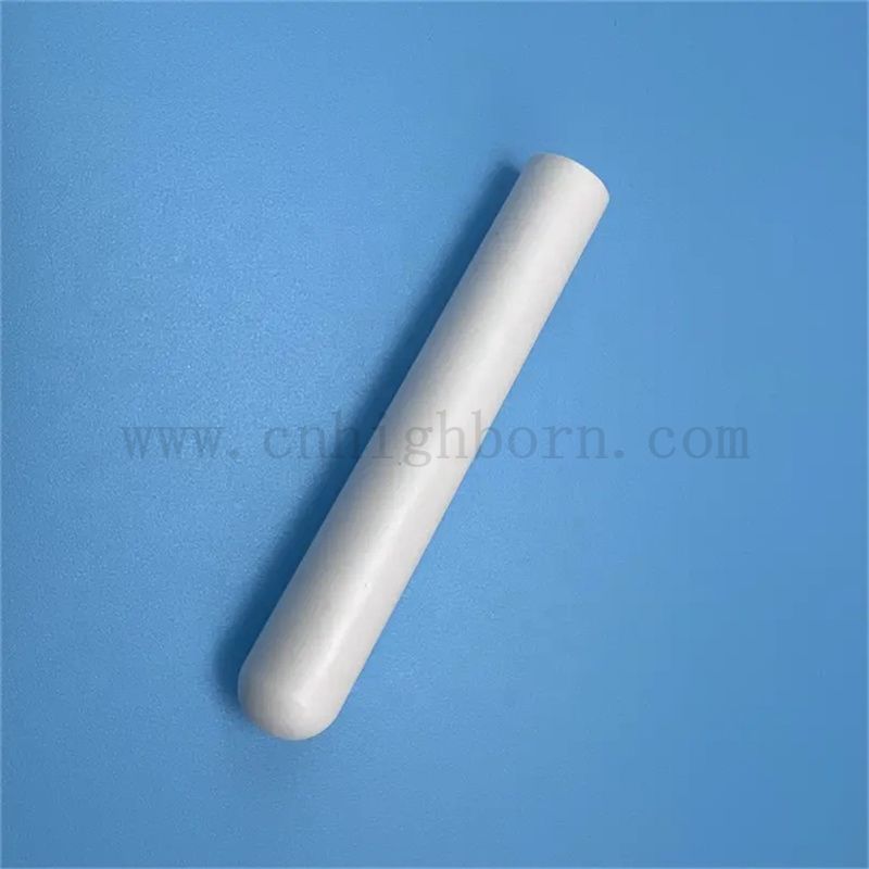 Haute pureté 99,7% une extrémité fermée du nitrure de bore tube en céramique hpbn