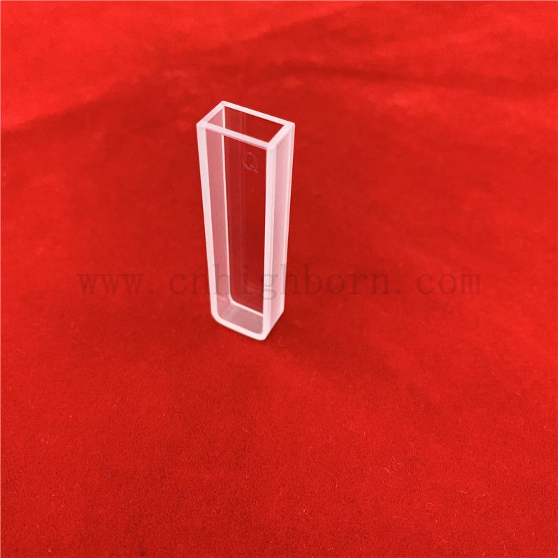 Transmittance UV de laboratoire 1,7 ml Spectrophotomètre CUVETTE 2 COMPRES CELLEMENT DE VERRE OPTIQUE STANDAR