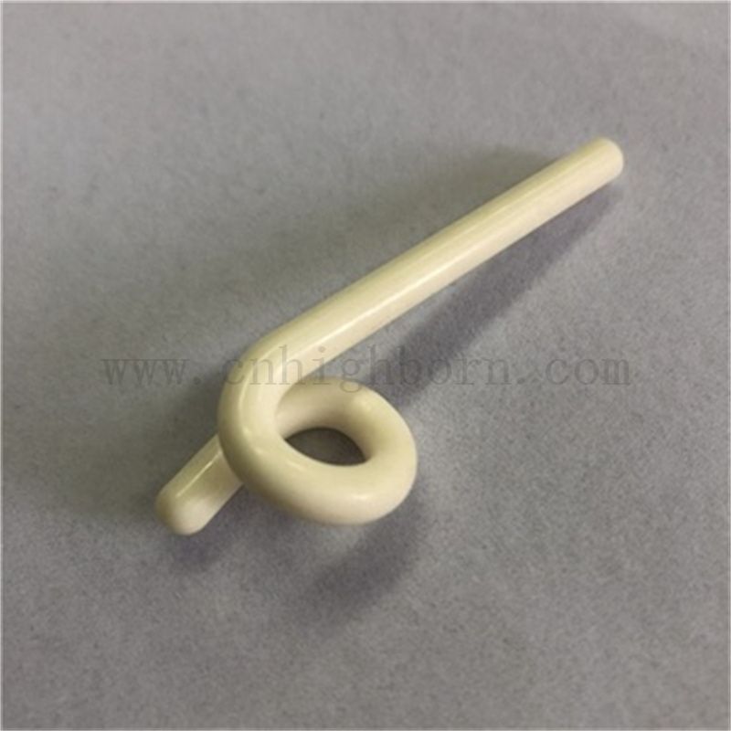 Porter résistance AL2O3 Guide de fil céramique en alumine