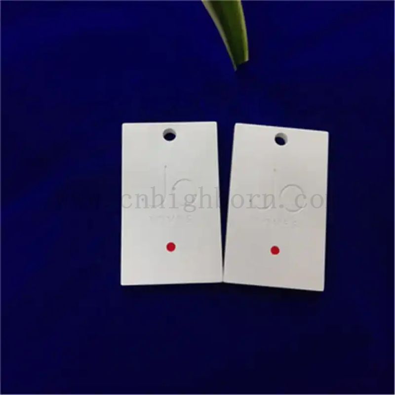 Logo Perme de plâtre en céramique à suspension personnalisée Pierre d'aromathérapie pour le diffuseur d'arôme de voiture