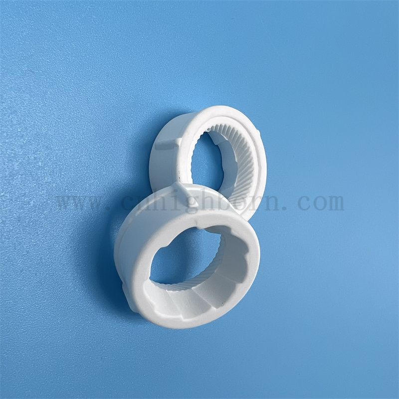 Résistance à l'usure personnalisée Blanc AL2O3 Alumine Céramic Café et Noyau de broyeur de sel