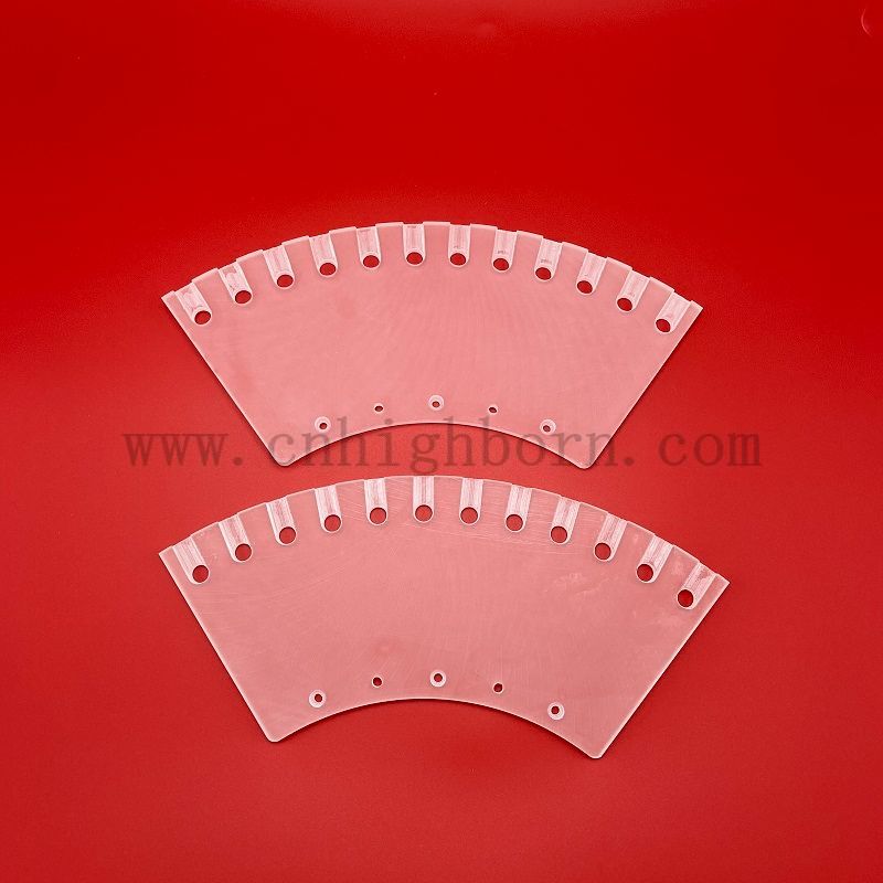  UV Plaque de quartz sur la silice fusionnée personnalisée JGS2