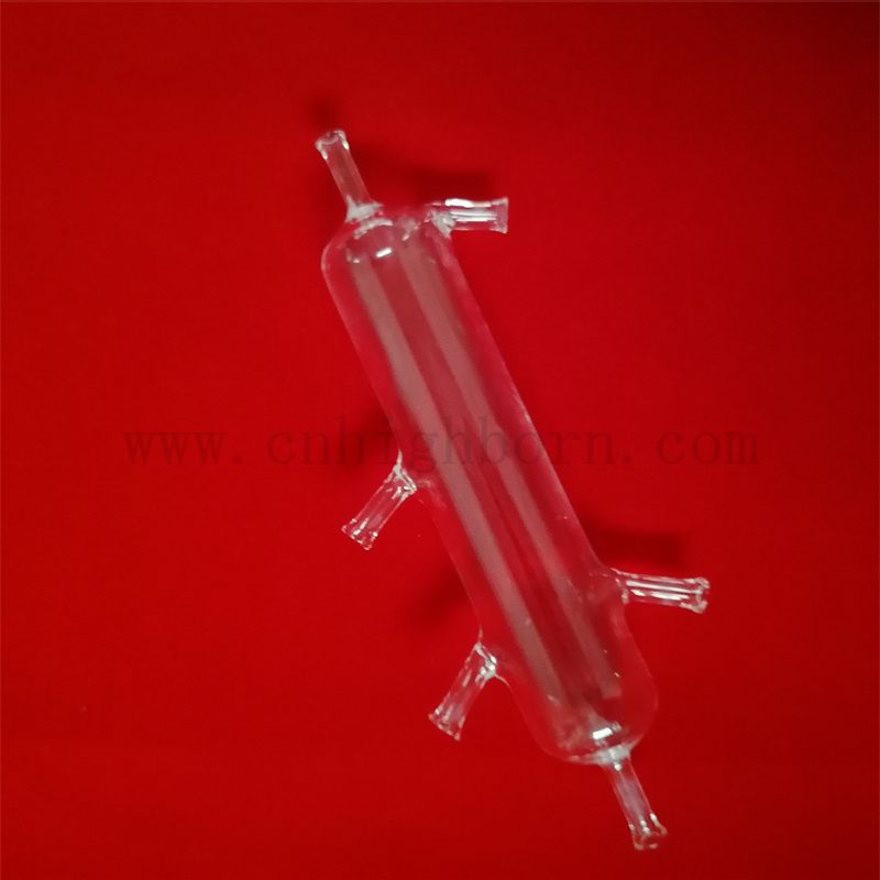 Pyrolyse de digestion en verre transparent à haute pureté de haute pureté