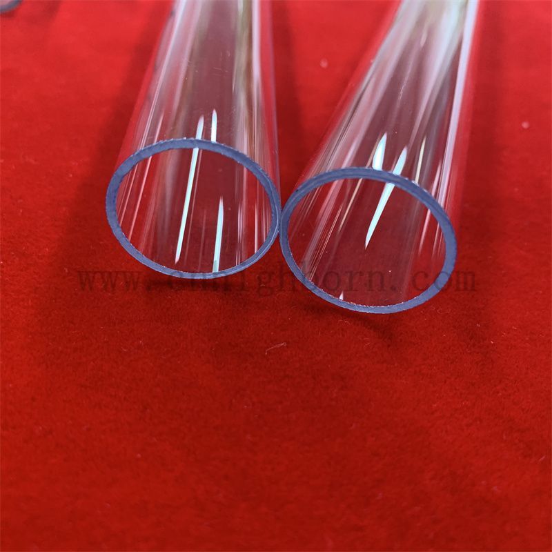 tube en verre de quartz 